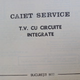 CARTE SERVICE,,ELECTRONICA&quot;.TV CU CIRCUITE INTEGRATE-1977 X1.