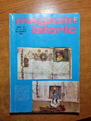 Revista magazin istoric decembrie 1969 foto