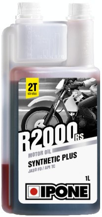 Ulei moto 2T Ipone R2000 RS Sintetic Plus Fraise - JASO FD - API TC, 1L Cod Produs: MX_NEW 800105IP