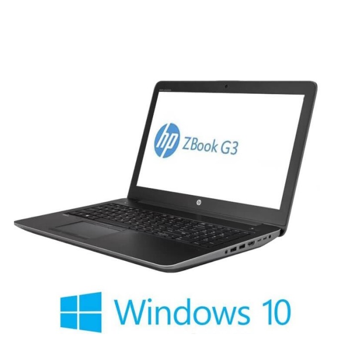 Laptop HP ZBook 15 G3, Quad Core E3-1505M v5, 32GB DDR4, M2000M, Win 10 Home