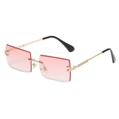 Ochelari de soare dreptunghiulari fara rama unisex Techsuit, 16031-C6 foto