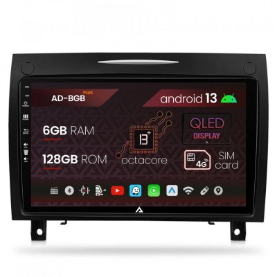 Navigatie Benz SLK (2006-2010), Android 13, B-Octacore 6GB RAM + 128GB ROM, 9 Inch - AD-BGB9006+AD-BGRKIT406V2 foto