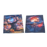 Cumpara ieftin Set 2 huse de perna pentru Halloween, dimensiuni 45 x 45 cm, poliester, multicolor