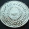 Moneda 100 DINARI / DINARA - RSF YUGOSLAVIA 1987 *cod 1739 A = MODELUL MARE AUNC