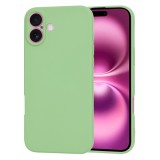 Husa silicon iPhone 16 Plus Techsuit SoftFlex, verde deschis