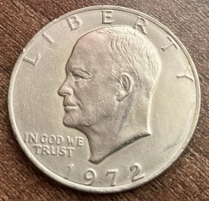C50 - Moneda foarte veche - America - 1 dollar - 1972