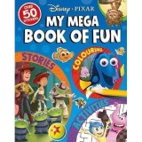 Carte Disney Pixar: My Mega Book of Fun, Carti de Colorat pentru Copii, Carti in Engleza