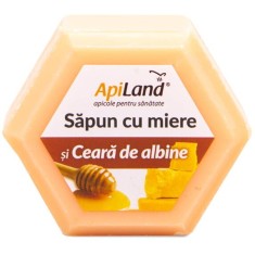 Sapun Natural cu Miere si Ceara de Albine 100g
