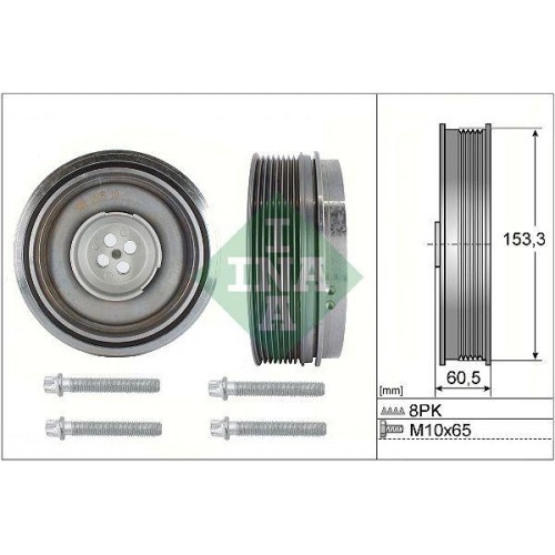 Schaeffler INA Set fulie, arbore cotit