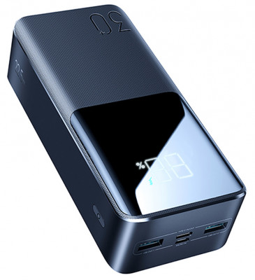 Baterie Externa Power Bank Joyroom PD QC3.0 AFC 30000mAh 22.5W Negru JR-QP193 foto