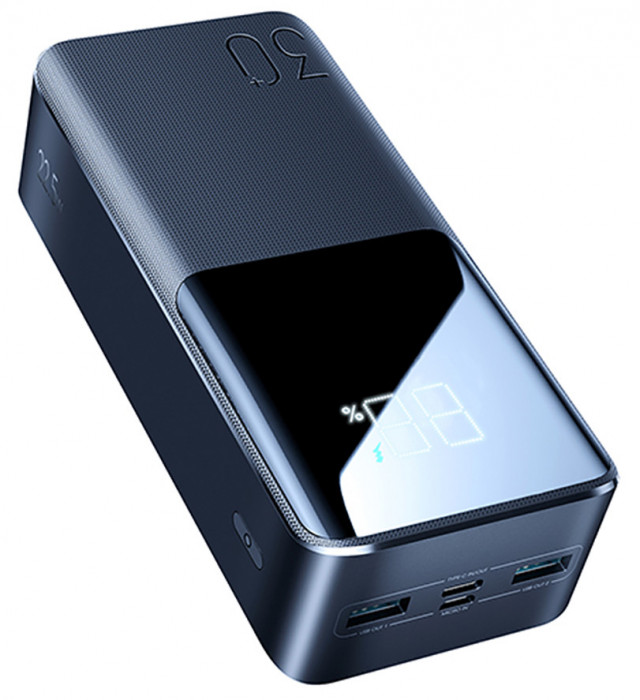 Baterie Externa Power Bank Joyroom PD QC3.0 AFC 30000mAh 22.5W Negru JR-QP193