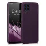 Husa Kwmobile pentru Samsung Galaxy M33 5G, Silicon, Mov, 57953.115