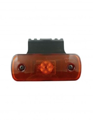 Remorca Camioane Orange Led Lampa Lampi de Marcaj Reflector E9 12v 24v foto