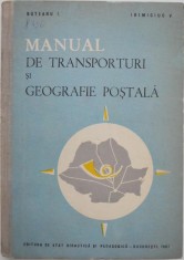 Manual de transporturi si geografie postala - I. Buteanu, V. Irimiciuc