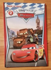 Masini. Disney-Pixar. Invat sa citesc, nivelul 2. Litera mica