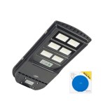 Pachet Lampa de iluminat stradal PNI SL220 200W, cu panou solar incorporat + cadou Sticky Pad Blue