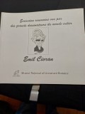 Ecrivains roumains vus par des grands dessinateurs du monde entier. Emil Cioran