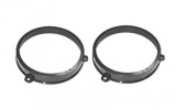 Inele Adaptoare Difuzoare Spate Fiat Panda (169) 2003-2012, 165mm, Set 2 Bucati