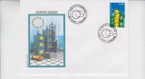 C12 - FDC Romania - Europa 2000 - LP1512 - 2000, Romania de la 1950, Organizatii internationale
