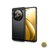 Husa pentru Realme 12 Pro / 12 Pro+ Tech-Protect Carbon Neagra