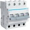 Siguranta automata 6A 4P Curba C 6ka Hager MCN406