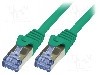 Cablu patch cord, Cat 6a, lungime 2m, S/FTP, LOGILINK - CQ3055S