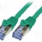 Cablu patch cord, Cat 6a, lungime 0.5m, S/FTP, LOGILINK - CQ3025S