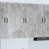 vidaXL Dulap de bucătărie Gri din beton 60 x 31 x 100 cm Lemn compozit 885488