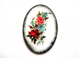 Magnet frigider cu motiv floral 40417