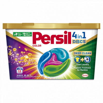 Detergent Pentru Rufe Capsule, Persil, Discs Color, 11 spalari foto