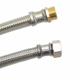 Furtun Blindat Inox 3/4&quot; pentru Apă Potabilă, 2000mm