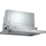 Hota incorporabila Bosch DFS067A51, Putere de absorbtie 728 mc/h, EcoSilence Drive, 4 trepte de putere, 60 cm, Inox