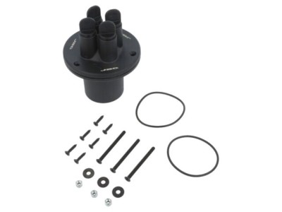 Adaptor pentru extractor de fum JBC TOOLS, montare &amp;icirc;n orificiu masă, pentru 4 stații foto