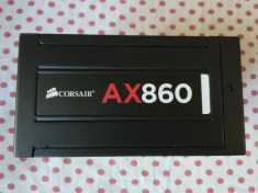 Sursa PC Full Modulara Corsair AX860 860W, 80+ Platinum. foto