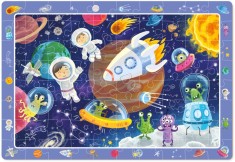 Puzzle - Spatiul cosmic ( 80 piese) foto
