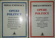 M. Eminescu - Opere politice (vol. 1 si 3) foto