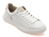 Cumpara ieftin Pantofi sport RIEKER albi, W1100, din piele naturala