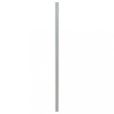 vidaXL Stalpi de gard, 10 buc., argintiu, 200 cm, o?el galvanizat
