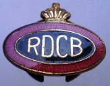 I.110 INSIGNA BUTON BELGIA FOTBAL ROYAL DARING CLUB DE BRUXELLES TEMMERMAN email