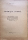 Vintila Mihailescu - Contributiuni geografice, vol. VI (Editia: 1935)