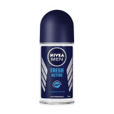Deodorant roll-on pentru barbati Fresh Active, 50 ml, Nivea