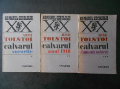 ALEXEI TOLSTOI - CALVARUL 3 volume foto