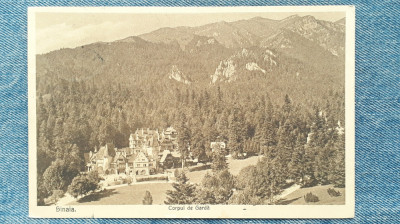 49 - Sinaia Corpul de Garda / carte postala circulata 1912 Editura Sigm Schwartz foto