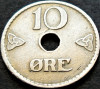 Moneda istorica 10 ORE - NORVEGIA, anul 1924 *cod 678 = A.UNC, Europa