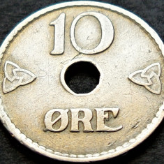 Moneda istorica 10 ORE - NORVEGIA, anul 1924 *cod 678 = A.UNC