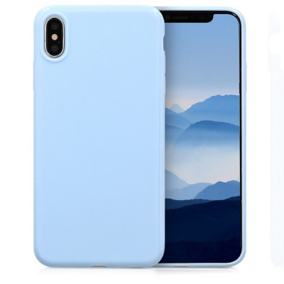 Husa APPLE iPhone 7 Plus \ 8 Plus - Silicone Cover (Albastru) Blister foto