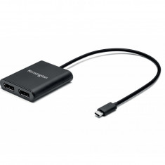 CABLU video KENSINGTON, adaptor USB 3.1 Type-C (T) la dual DisplayPort 1.2 (M),