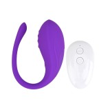 Loving Joy Remote Controlled Love Egg Purple Vibrator, 10 Vibratii