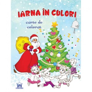 Iarna In Culori Carte De Colorat Okazii Ro