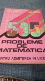 CULEGERE 505 PROBLEME DE MATEMATICA PENTRU ADMITEREA IN LICEU--NICOLAE IVASCHESCU